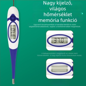 Állatorvosi digitális hőmérő disznók, szarvasmarhák és juhok számára - állattenyésztéshez