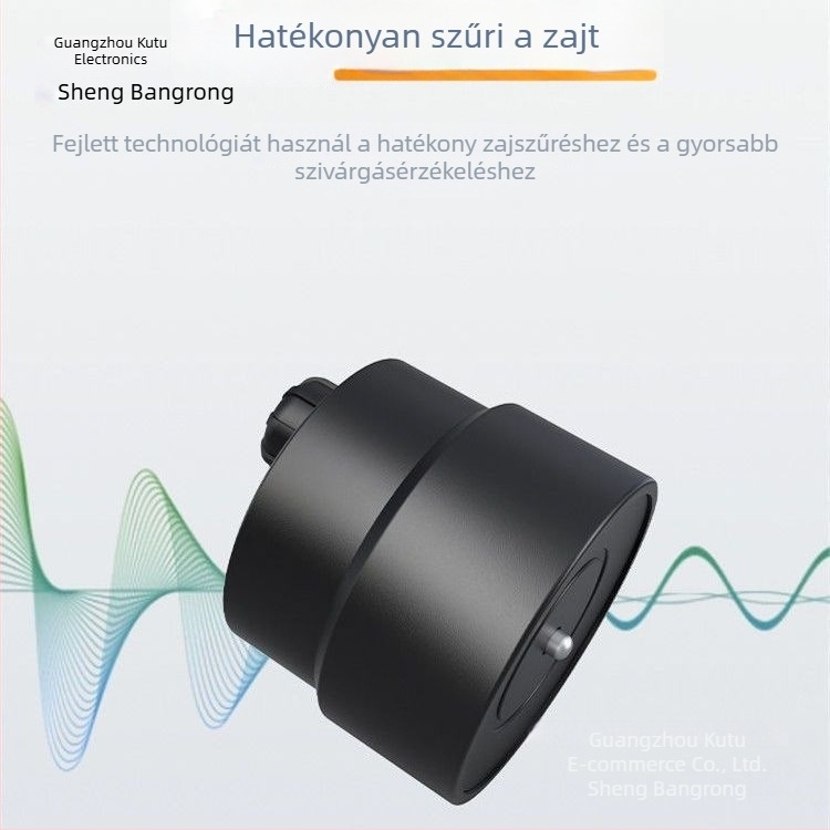 Vezeték nélküli fal- és csővezeték-szivárgásdetektor hangfelvétellel, hangnöveléssel és zajcsökkentéssel