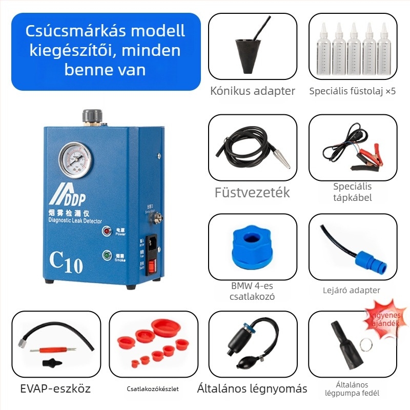 Gázszivárgás detektor autókhoz – Chiwoyou, modell C10, működési hőmérséklet 75