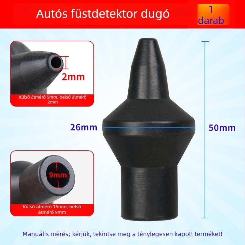 Autó füstszivárgás-detektor és univerzális légzsák-motor csatlakozó adapter