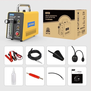 Autool SDT103 Autóipari füstszivárgás-detektor EVAP, 110–220V, 0–40°C, Autódiagnosztikai műszer, Modell SDT103