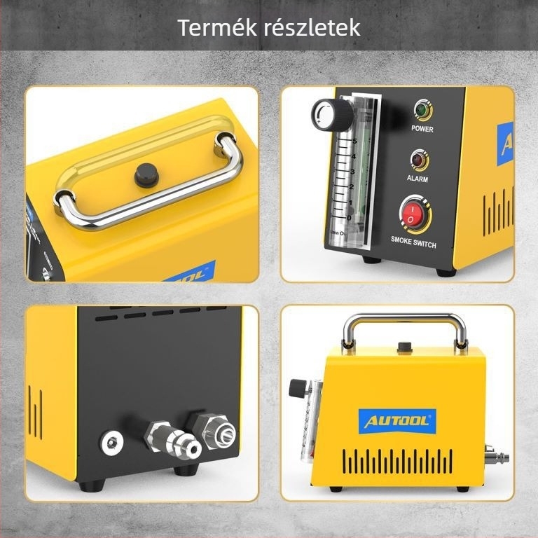 Autool SDT103 Autóipari füstszivárgás-detektor EVAP, 110–220V, 0–40°C, Autódiagnosztikai műszer, Modell SDT103