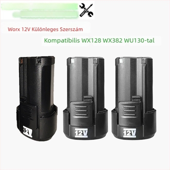 Vickers 12V Li-ion akkumulátor 2.0Ah WA3506, WX128 WX130 univerzális töltővel