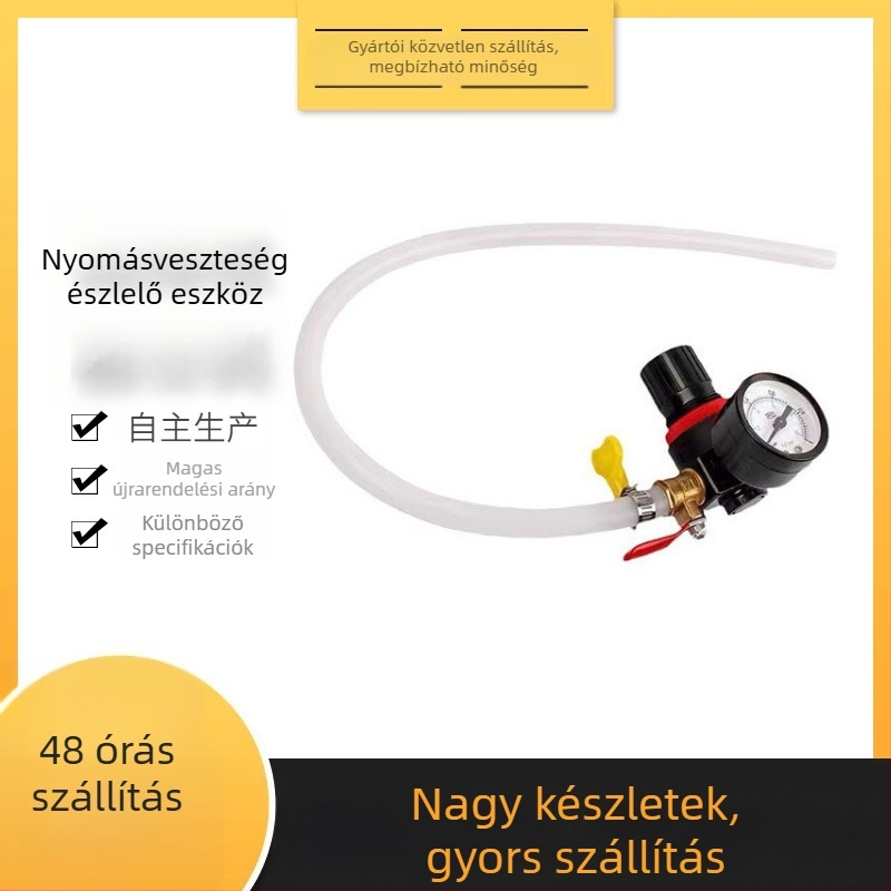 Quick Bright autóhűtő rendszer nyomáspróba és szivárgásvizsgáló készülék légpumpával