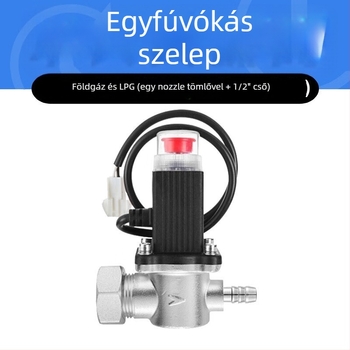 Gázriasztó készülék metán- és propán detektálással, 10-es mérési tartomány, 100%-os pontosság, 220V