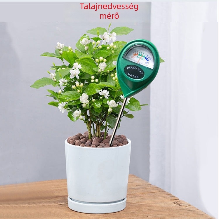 Talajnedvesség-mérő TR-01, 1% pontosság, 90 g tömeg, testreszabható, alkalmas cserépben nevelt növényekhez, ültetvényekhez és mezőgazdasági kultúrákhoz