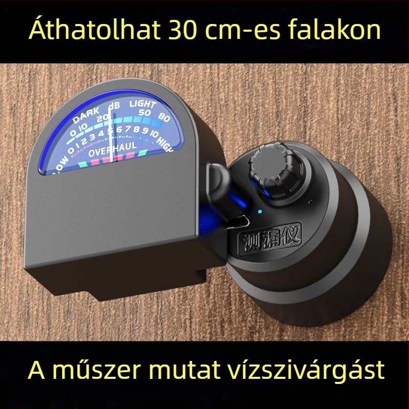 Vízcső-szivárgás detektor – nagy pontosságú műszer padlófűtéshez