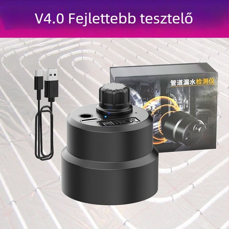 Vízcső-szivárgás detektor – nagy pontosságú műszer padlófűtéshez