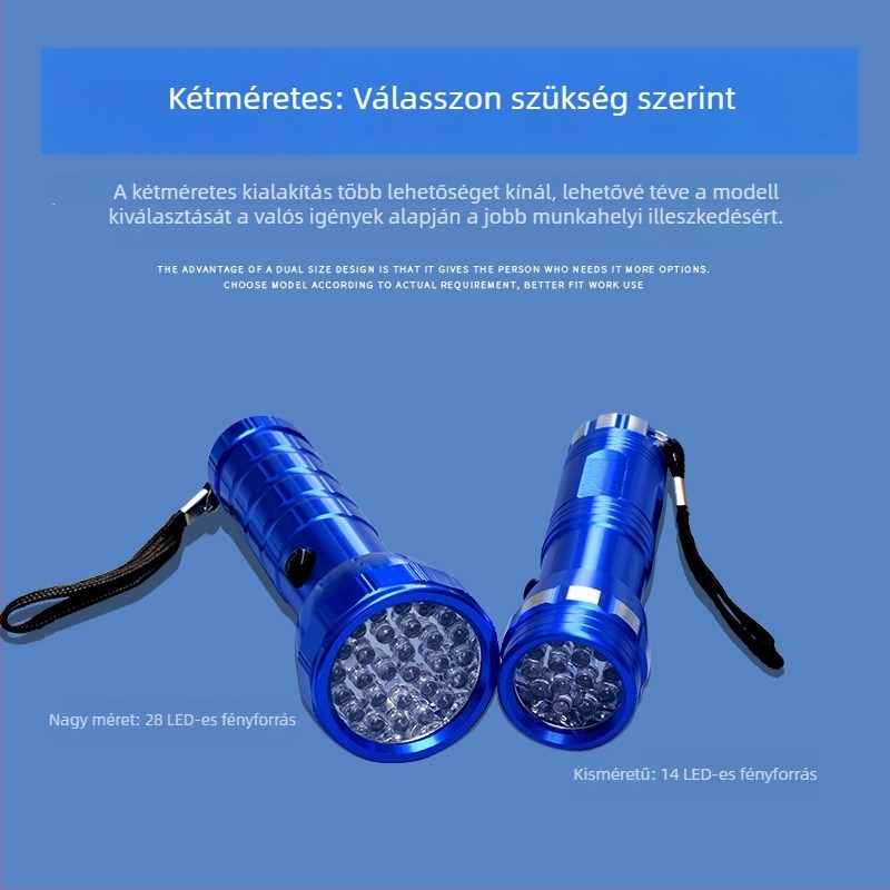 Autóhibakereső detektor; Nagy zseblámpa 28 LED-del; Márka Shuai Yue; Modell: Nagy zseblámpa; Készlet: 1