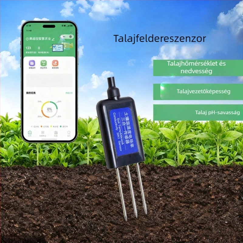 Oyuexin napelemes talajteszter 4G távfigyeléssel, ±2% pontosság (0–50)