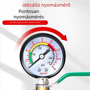 Padlófűtéshez nyomásmérő – vákuum típus, modell Air pressure gauge, környezeti hőmérséklet 55°C, csatlakozási típus: Egyéb, márka Saint platinum lion