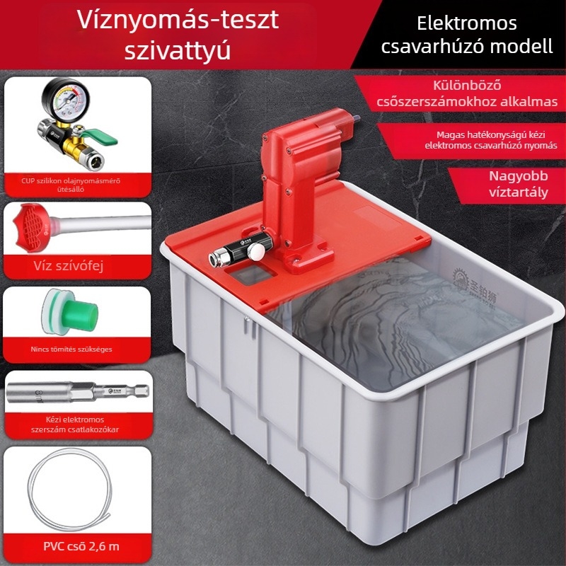 Padlófűtéshez nyomásmérő – vákuum típus, modell Air pressure gauge, környezeti hőmérséklet 55°C, csatlakozási típus: Egyéb, márka Saint platinum lion