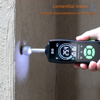 Induktív nedvességmérő fahoz, falhoz, padlóhoz, csempéhez és vécéhez