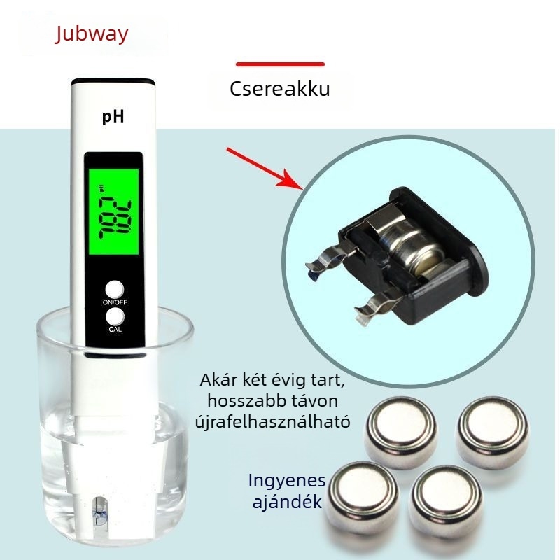 pH toll – nagy pontosságú pH mérő az akvárium vizéhez