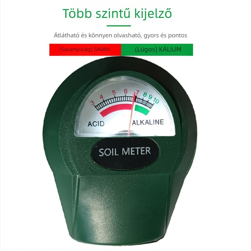 Talaj pH-mérő egyetlen tűvel SZST-04PH kerthez és mezőgazdasághoz