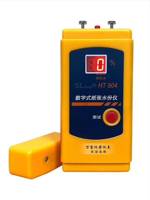 HT904 Digitális papír nedvességmérő – induktív módszer, karton és hullámpapírhoz