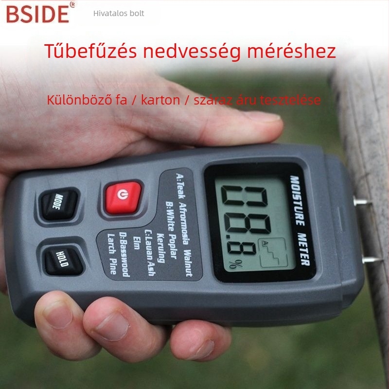 Faanyag nedvességmérő — nagy pontosságú nedvesség detektor, többfunkciós nedvességmérés, Xinmiao márka, típus ionmérő