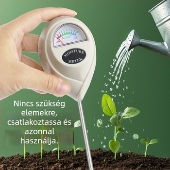 Talajnedvesség-mérő 1-az-1 | talajnedvesség észlelése | pontosság 0,1 | tömeg 0,45 kg | márka QST EXPRESS