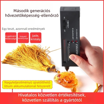 Drill-pen keménységmérő jade és drágakövek számára; gyémánt azonosító eszköz (akkumulátor nélkül)