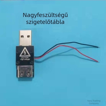 USB feszültségmérő USB Killerrel és magasfeszültségű erősítéssel