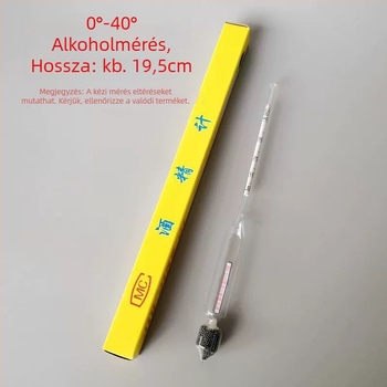 Otthoni sörfőzéshez alkoholtartalom-mérő, nagy pontosság