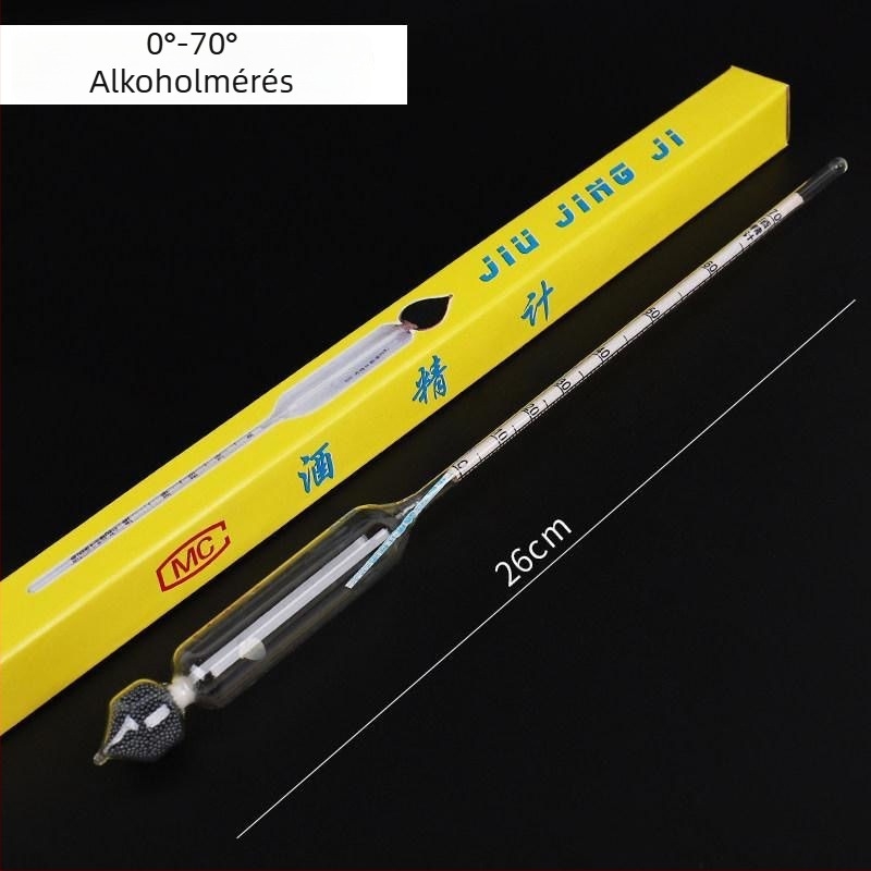 Otthoni sörfőzéshez alkoholtartalom-mérő, nagy pontosság