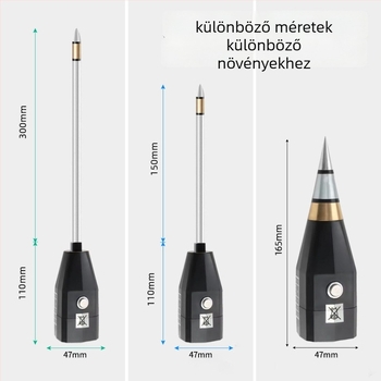 ST-002 Kézi talajdetektor magas pontossággal — pH és nedvesség mérése, pontosság 1, súly 142 g, kertészkedéshez és üvegházakhoz