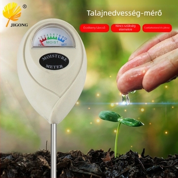 Talajnedvesség-mérő – 1 az 1-ben talajdetektor, kerek fej dizájn, kerti talajdetektor, márka Record Work