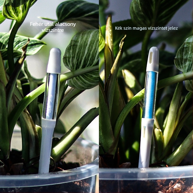 Orchidea nedvességmérő és növényhigrométer talajdetektorral és száradás-értesítéssel