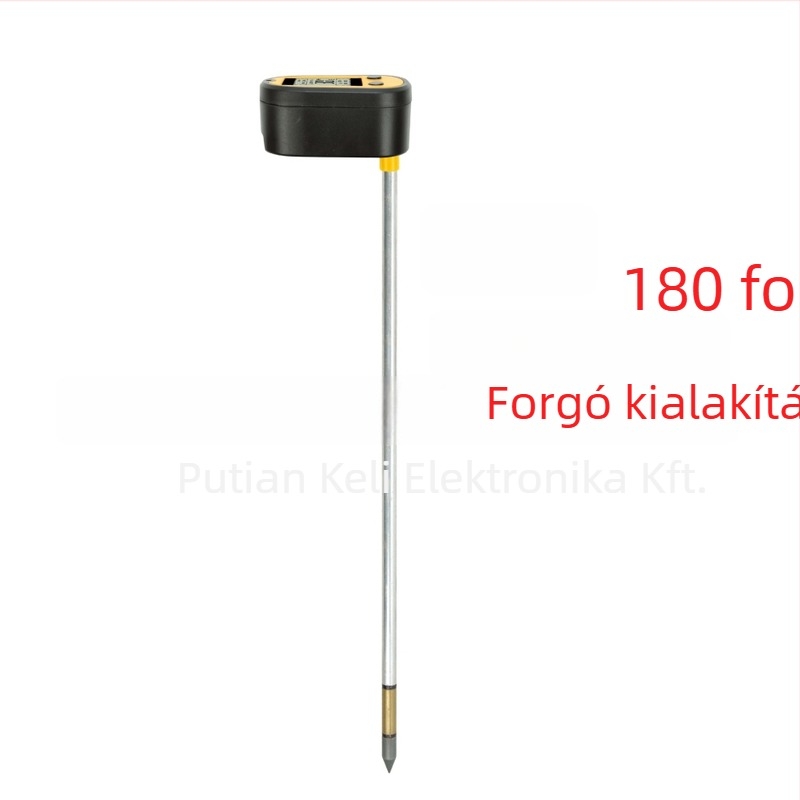 Talajtester 6 az 1-ben: pH és talajnedvesség mérés, modell T6