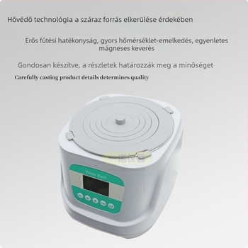 Termosztatikus vízfürdő QW-FAD, nagy teljesítményű elektromos fűtés, rozsdamentes acél, digitális hőmérséklet-szabályozás, ±0,5°C pontosság