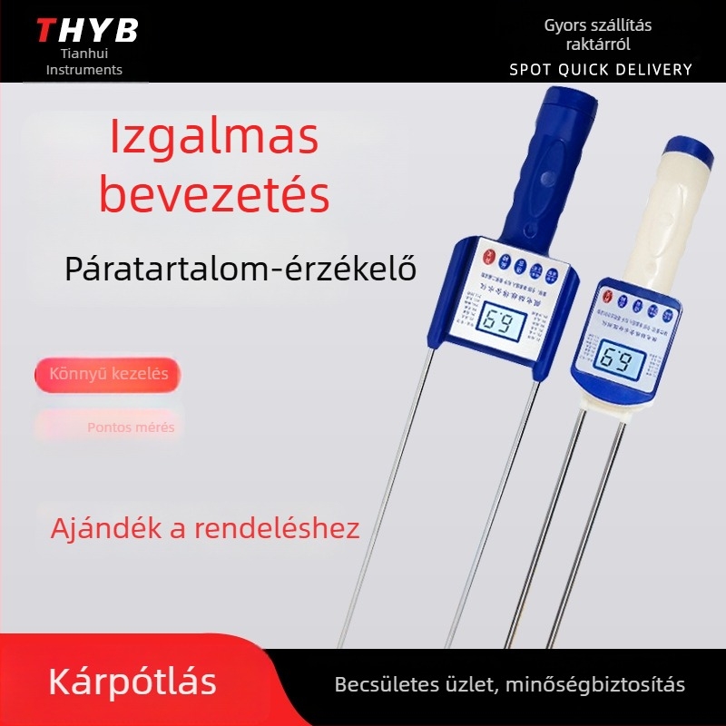 LSP-1 Gabonák nedvességmérője, búza, rizs, kukorica és egyéb szemterményekhez