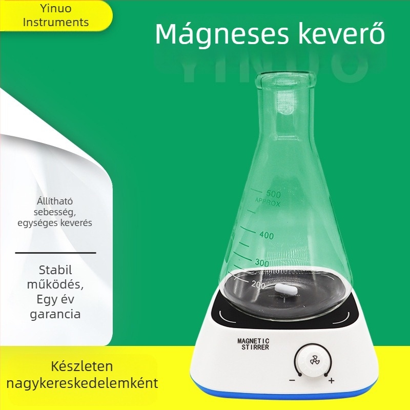 One Promise XLD-C1 mágneses keverő állandó hőmérséklet-vezérléssel és digitális kijelzővel