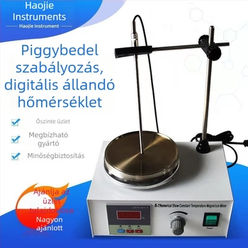 Műszer laboratóriumi mágneses keverő fűtőegységgel, digitális hőmérséklet-szabályzás, modell 85-2, Yaoyao Technology; Tápellátás: 220V 50Hz; Működő feszültség: 220V; Tömeg: 5