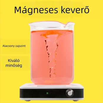 Hordozható mini mágneses keverő hőmérséklet-szabályozással (Fanwo CL-701, 1000 ml, 220V, 0,15 kg)