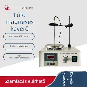 85-2 Digitális időzített mágneses keverő fűtővel, laboratóriumi használatú, kapacitás 2000 ml, 110-240V