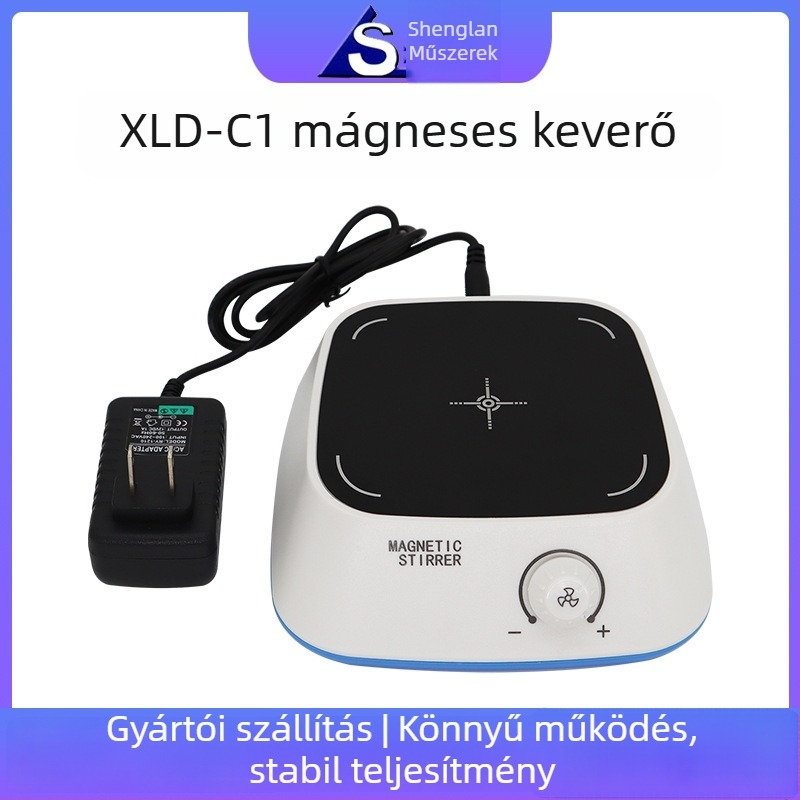 Shenglan Instruments XLD-C1 Laboratóriumi elektromos fűtéses mágneses keverő digitális kijelzővel, 50W, 220V