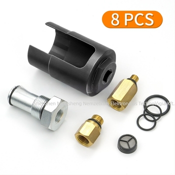 Shengbao Gini Ford 6.0L motor magasnyomású olajvezeték-adapter szivárgásvizsgáló készlet zárt csatlakozókkal