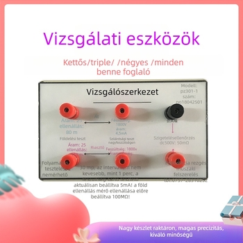 Földelés és feszültség-ellenállás vizsgálati műszer (Modell: Inspection Instrument)