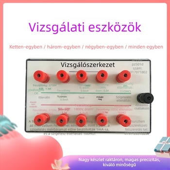 Földelés és feszültség-ellenállás vizsgálati műszer (Modell: Inspection Instrument)