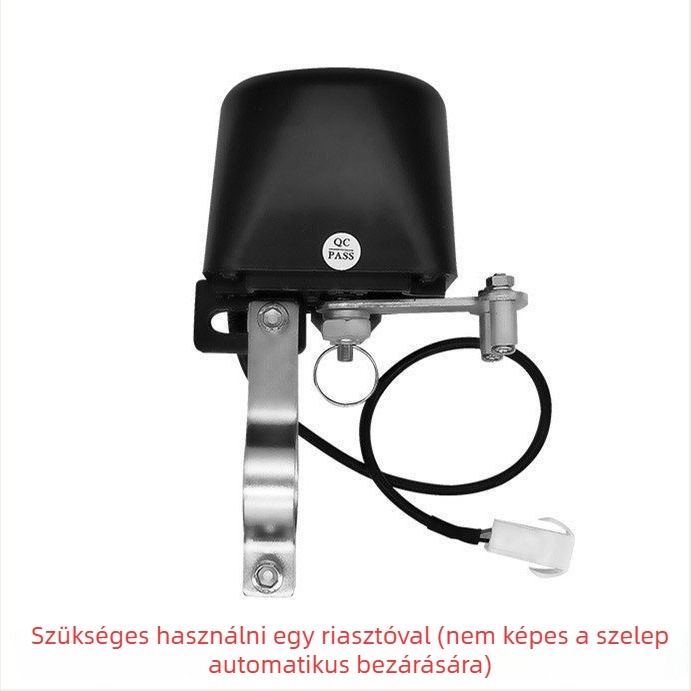 Háztartási gázriasztó – konyha, Model G55, falra szerelhető, AC220V tápegység, vezetékes kommunikáció, hang- és fényriasztás