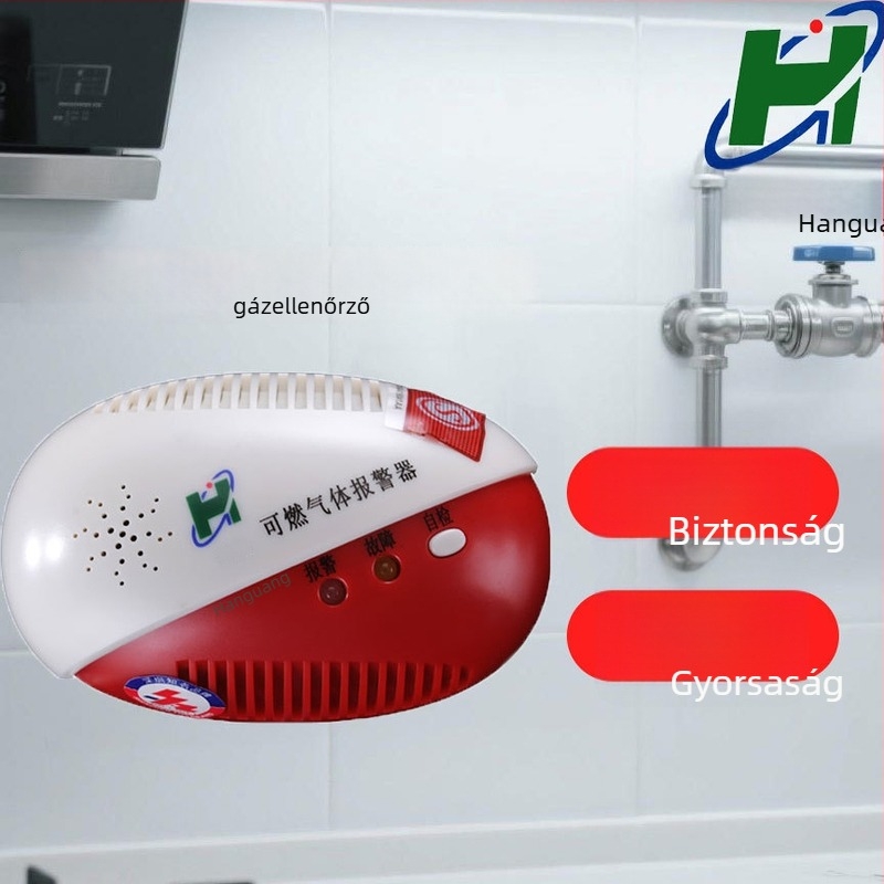 Rögzített gázdetektor metánhoz (0-20% LEL, 220V, JT-HG-001/JT-HG-002)