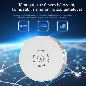 Meian GA01 Bluetooth gázriasztó, 360° észlelés, 30 m² lefedettség, falra szerelhető, 2.4 GHz vezeték nélküli, 90-240 V