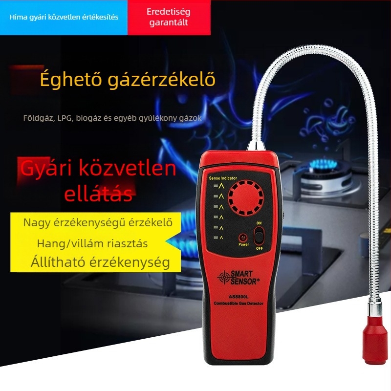 Hima AS8800L gyúlékony gázdetektor szivárgásriasztóval
