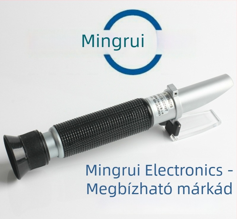 Ming Rui LCC8T prizmás refraktométer, mérési tartomány 0–100, rácsérték 0,5
