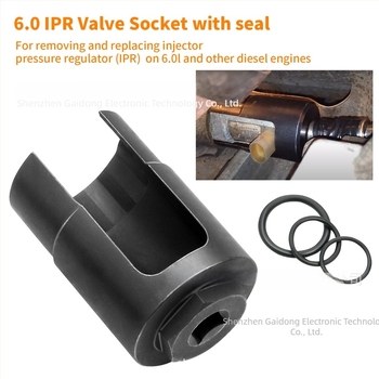 Ford 6.0L Power Stroke Olaj Rail Adapter - Szivárgásvizsgálat és Szigetelőkészlet, Légteszt