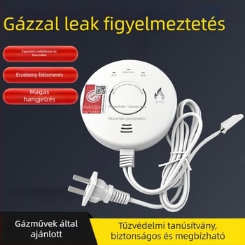 Konyhai használatra készült robbanó gázriasztó detektor – JT-LZ-3952, automatikus lekapcsolás elektromágneses szelep