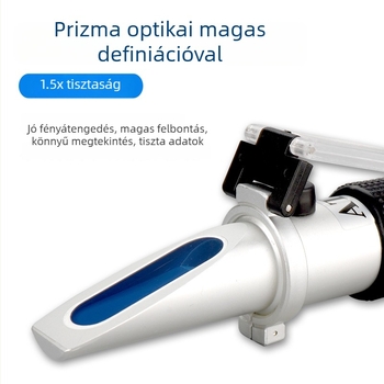 Kézi prism refraktométer CJM-037, Chuang Ji Mei, mérési tartomány 0-90, alkalmas konzervált gyümölcsökre, zöldségekre és mézre