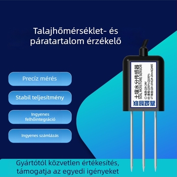 Talajhőmérséklet- és nedvességérzékelő nehézfémek detektálásával, JS-SENSOR-SOIL modell