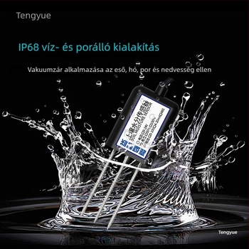 Talajhőmérséklet- és nedvességérzékelő nehézfémek detektálásával, JS-SENSOR-SOIL modell